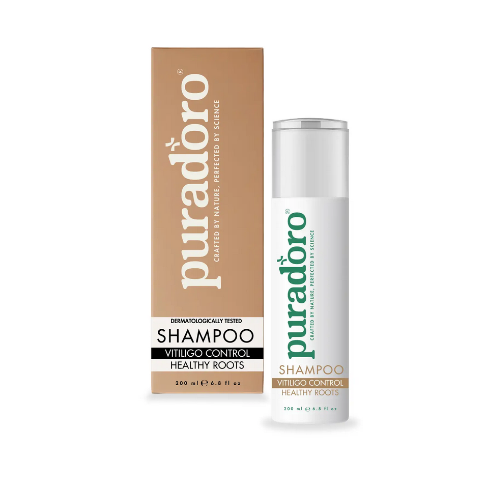 vitiligo shampoo Shampoo pour le Vitiligo & Cuir Chevelu Sain – Soin doux du cuir chevelu, nourrit les racines 200ml – Image 1