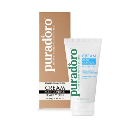 Crème contre l'Acné & Peau Saine – Réduit les imperfections et apaise les inflammations 50ml