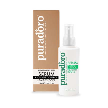 Sérum pour Cheveux contre le Psoriasis & Cuir Chevelu Sain – Apaise le cuir chevelu, réduit la desquamation et l'irritation 75ml
