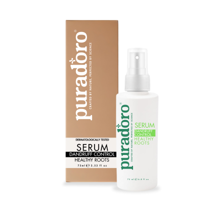 Sérum Capillaire Antipelliculaire & Bulbes Sains – Lutte contre les pellicules et l'excès de sébum, apaise le cuir chevelu 75ml